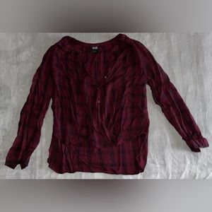 a.n.a plaid dress shirt